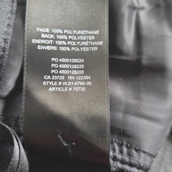 Babaton Vegan Leather Tie-Front Pants - Picture 11 of 12